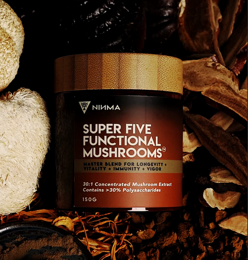 Super Five Functional Mushrooms